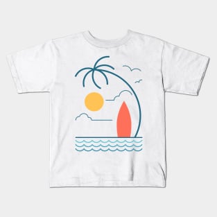 Keep Summer Simple Kids T-Shirt